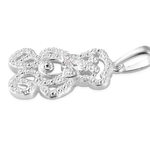 STERLING SILVER TEDDY BEAR PENDANT - Picture 5 of 5